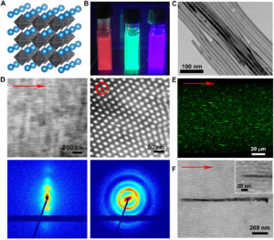Perovskite nanowire–block copolymer 